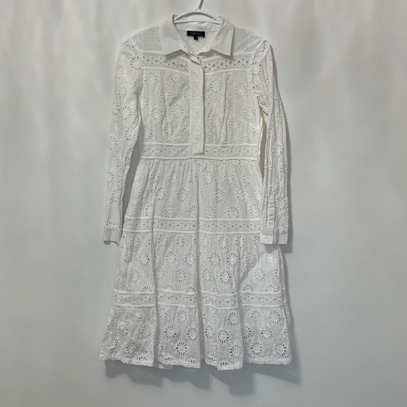 Lace Dress - Long Sleeves - Picture 1 of 10